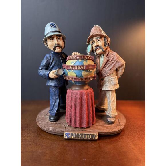 Pinkerton Detective Figurine – Vintage Style‎ Police & Inspector Statue
